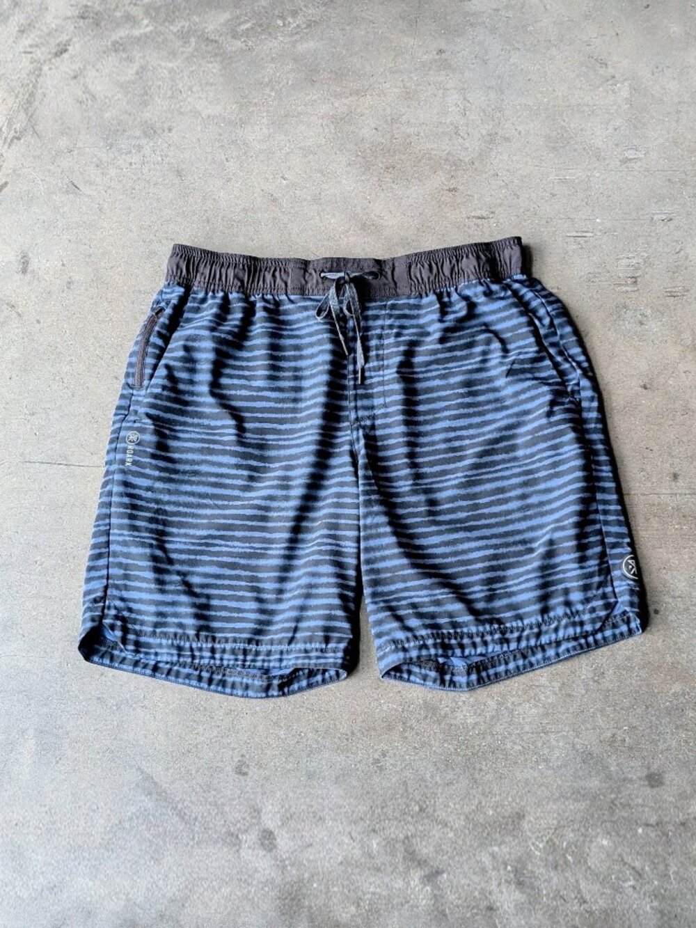 Roark Serrano 2.0 Shorts 8" Unlined Athletic Shorts in Denim Blue medium